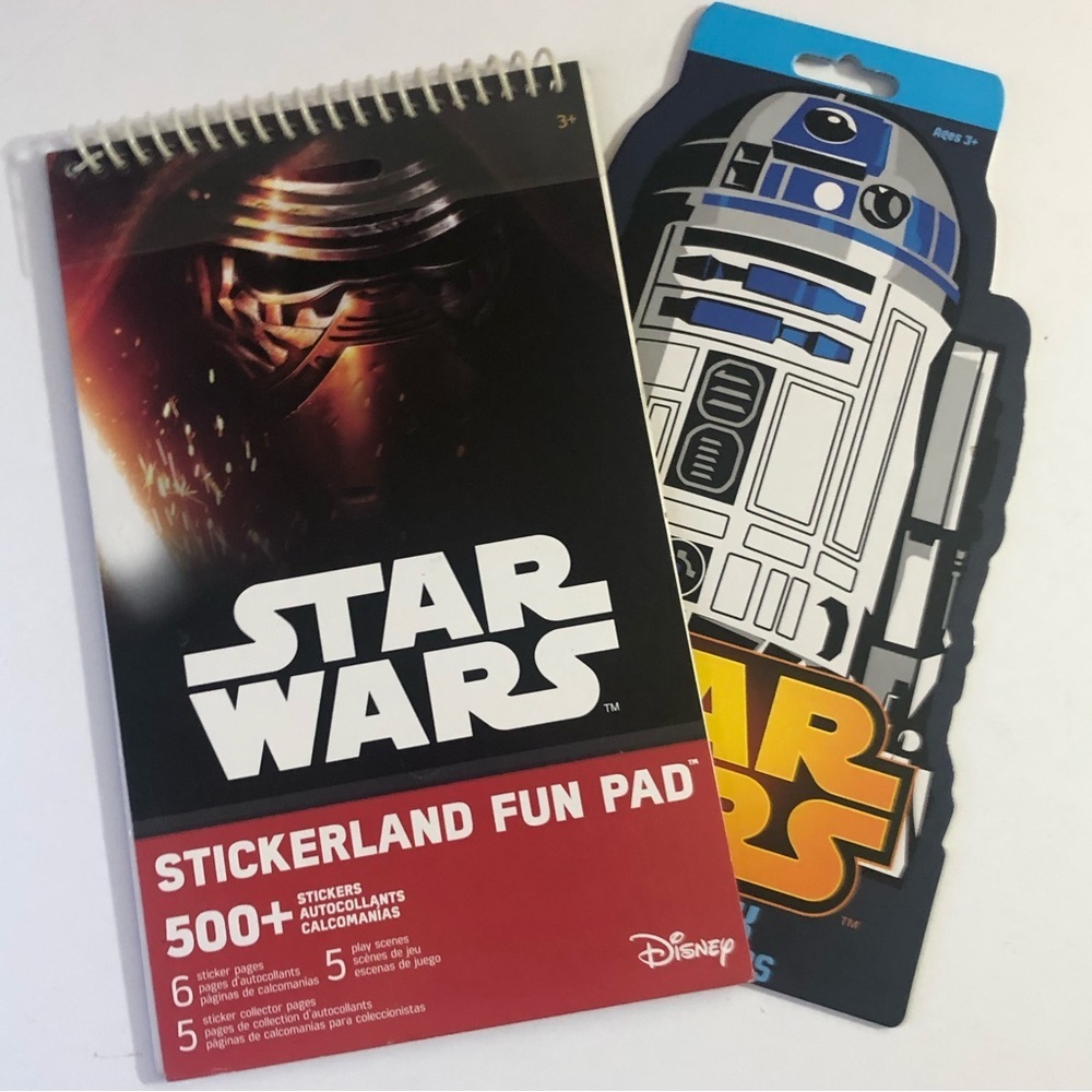 2 Star Wars Sticker Books - Picture 6 of 14